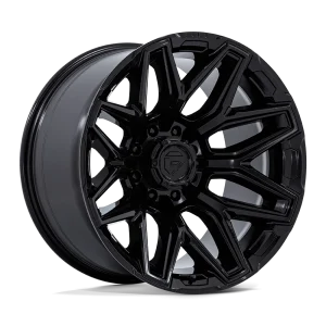 Fuel – FLUX – Black – 20″x10″ -18mm – All weather Wheels – FC854BX20108718N